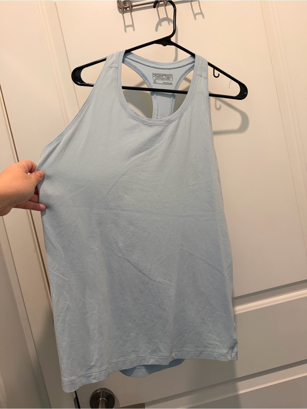 Patagonia Light Blue
Racerback Active Tank Top
XL